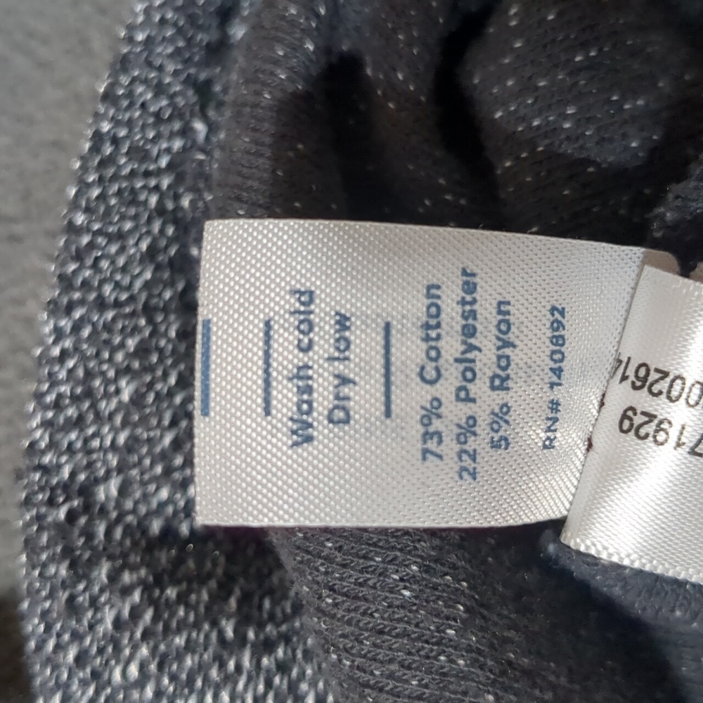 Marine Layer sweater Mens Clayton Textured Grey Pullover Preppy Casual Size S - Picture 7 of 7